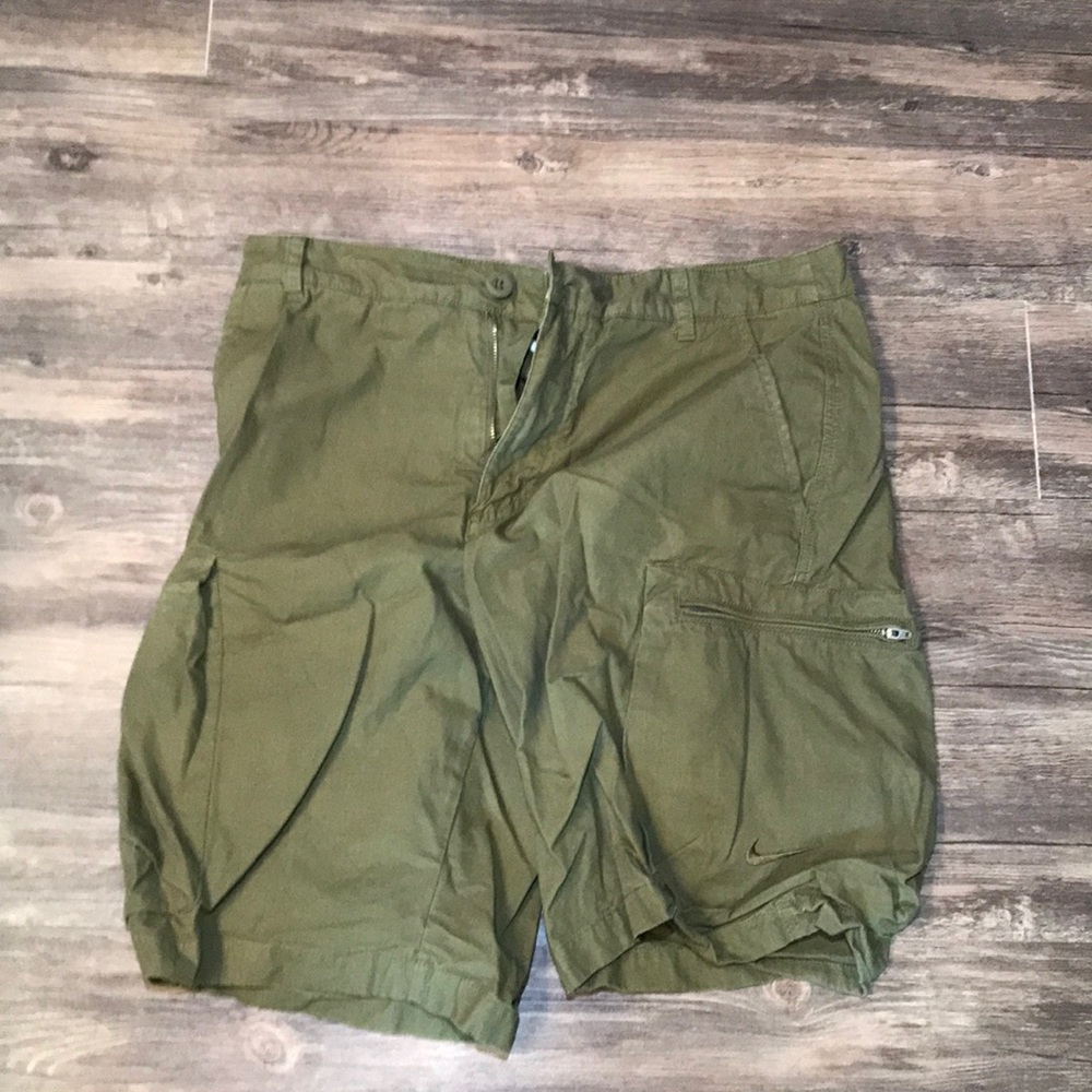 Green shorts